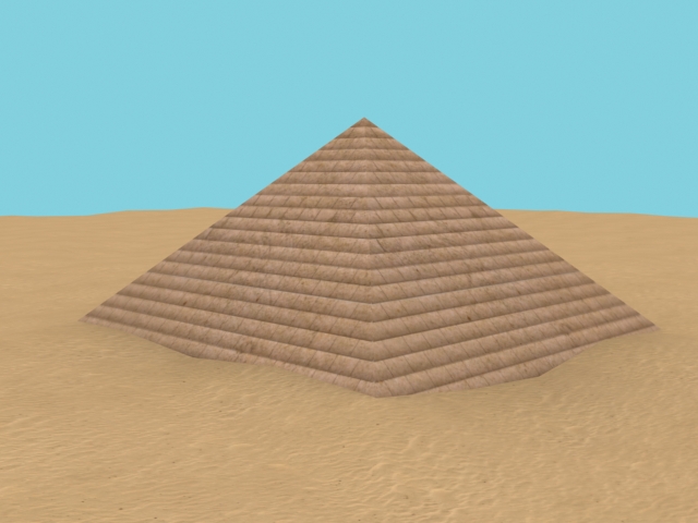 Pyramid low poly