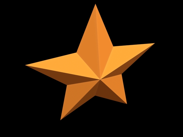star low poly