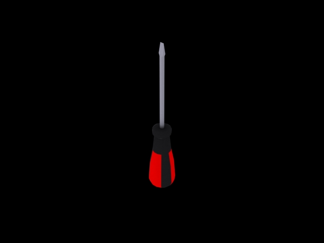 Screwdriver Low Poly
