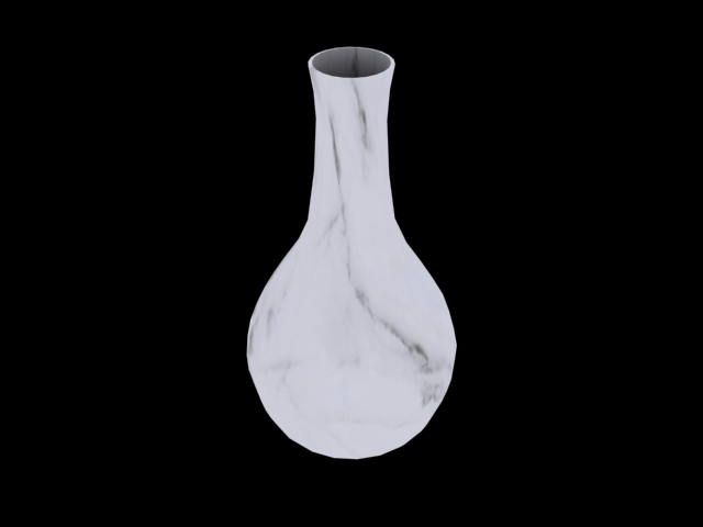 Vase low poly 1