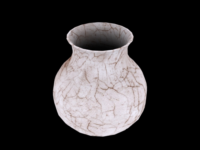 Vase low poly 2