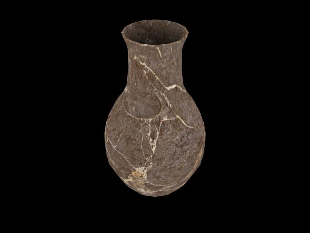 Vase low poly 4