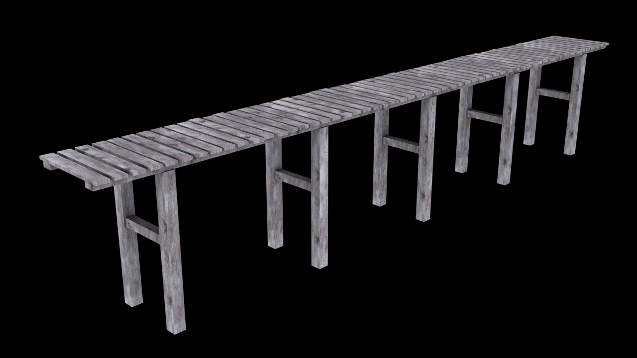 wooden bridge type 1