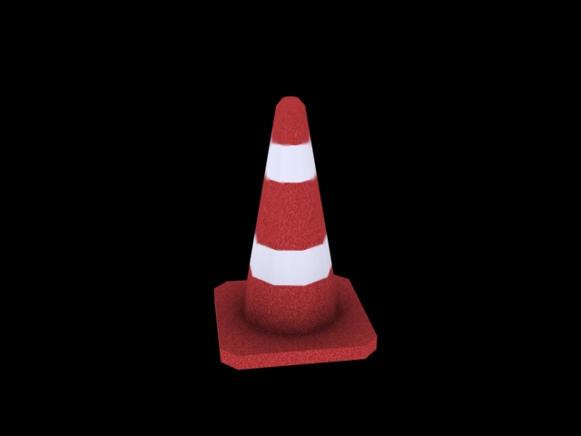 Large Cone low poly 1