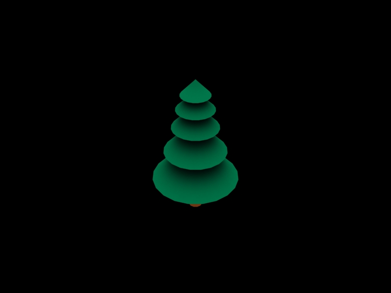 Low poly tree 3