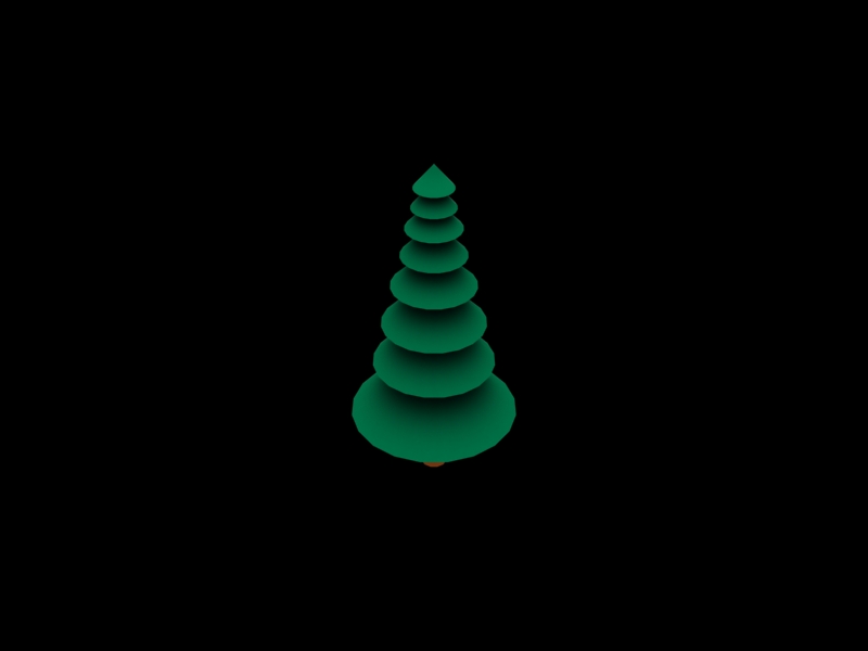 Low poly tree 5