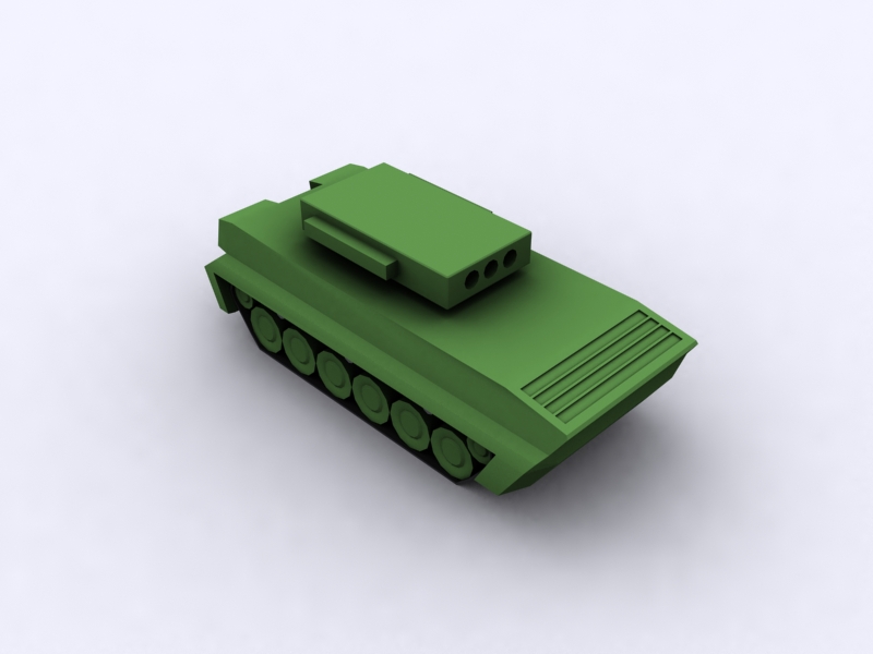 Armored vehicle for tower defender 7