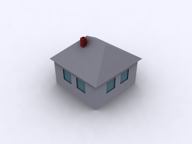 lowpoly house 3