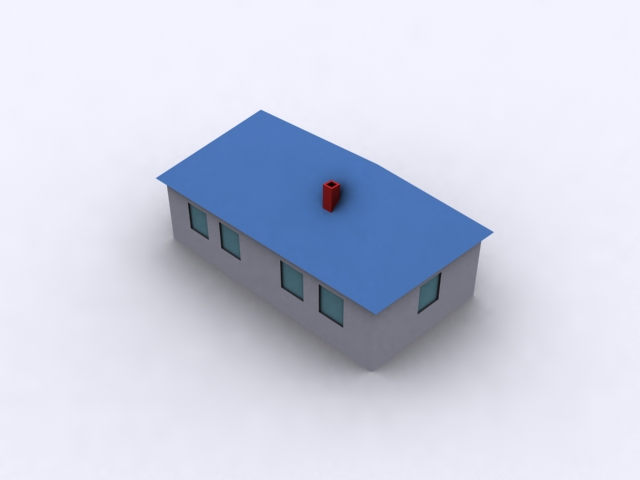 lowpoly house 4
