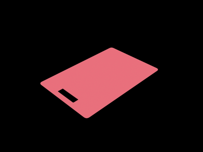plastic cutting board type 1