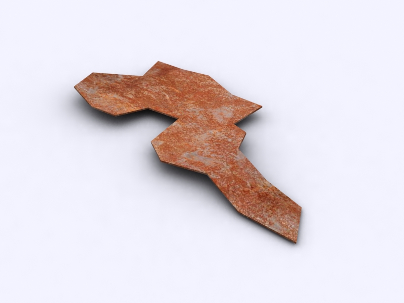 piece of sheet metal type 3