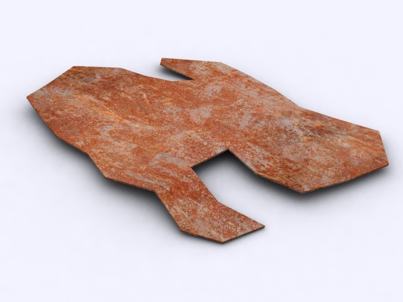 piece of sheet metal type 4