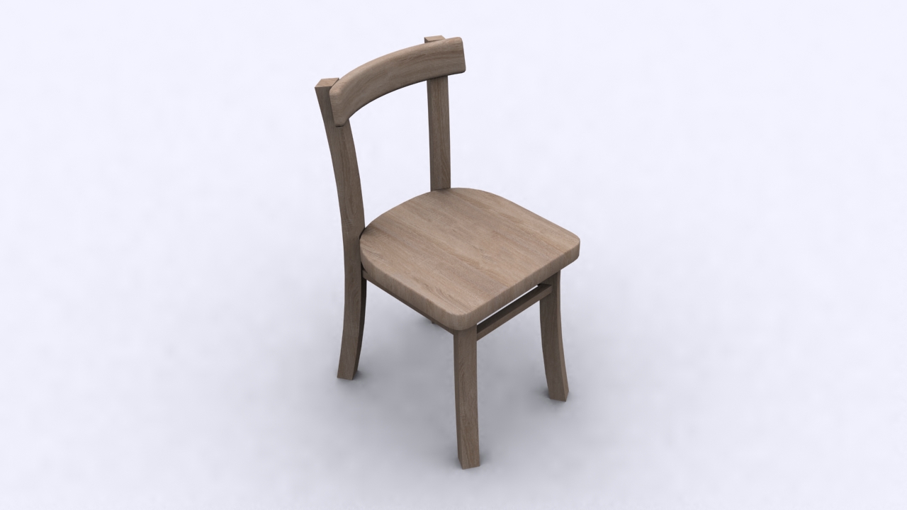 wooden chair type 2