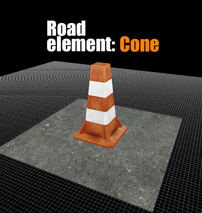 Road elements: Cone