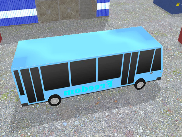 Bus 2 lowpoly