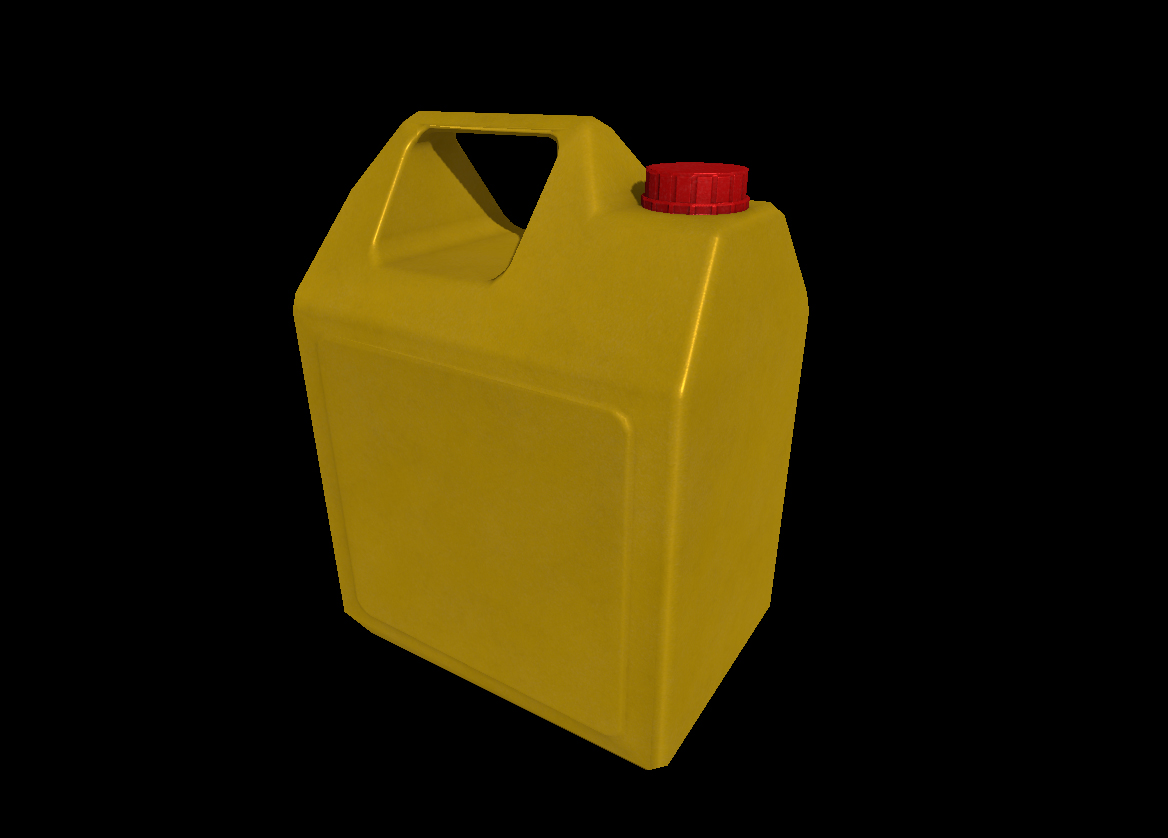 Plastic Oil Container