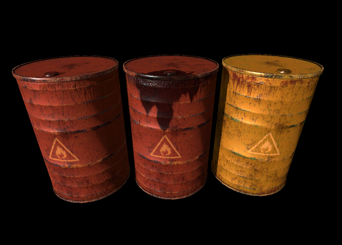 Explosive Barrels