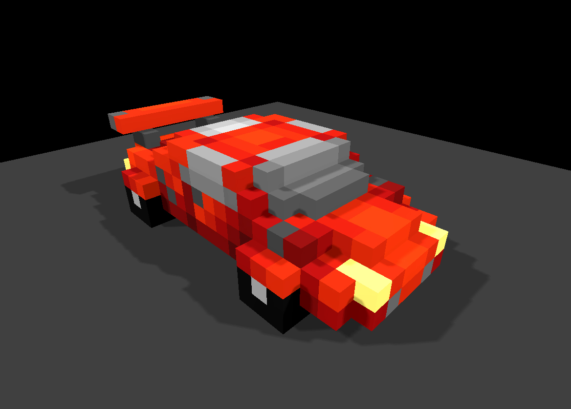 Voxel Player Car1