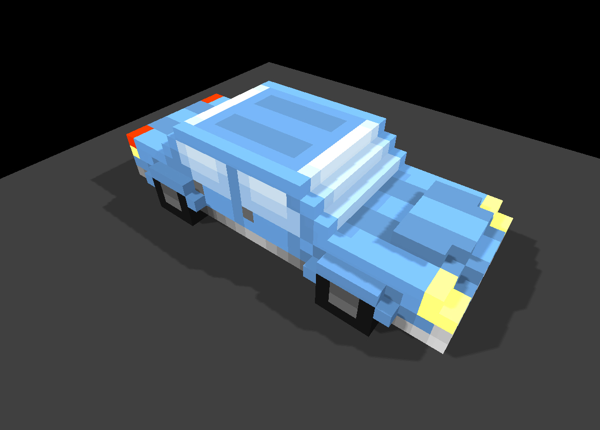 Voxel Traffic Car1