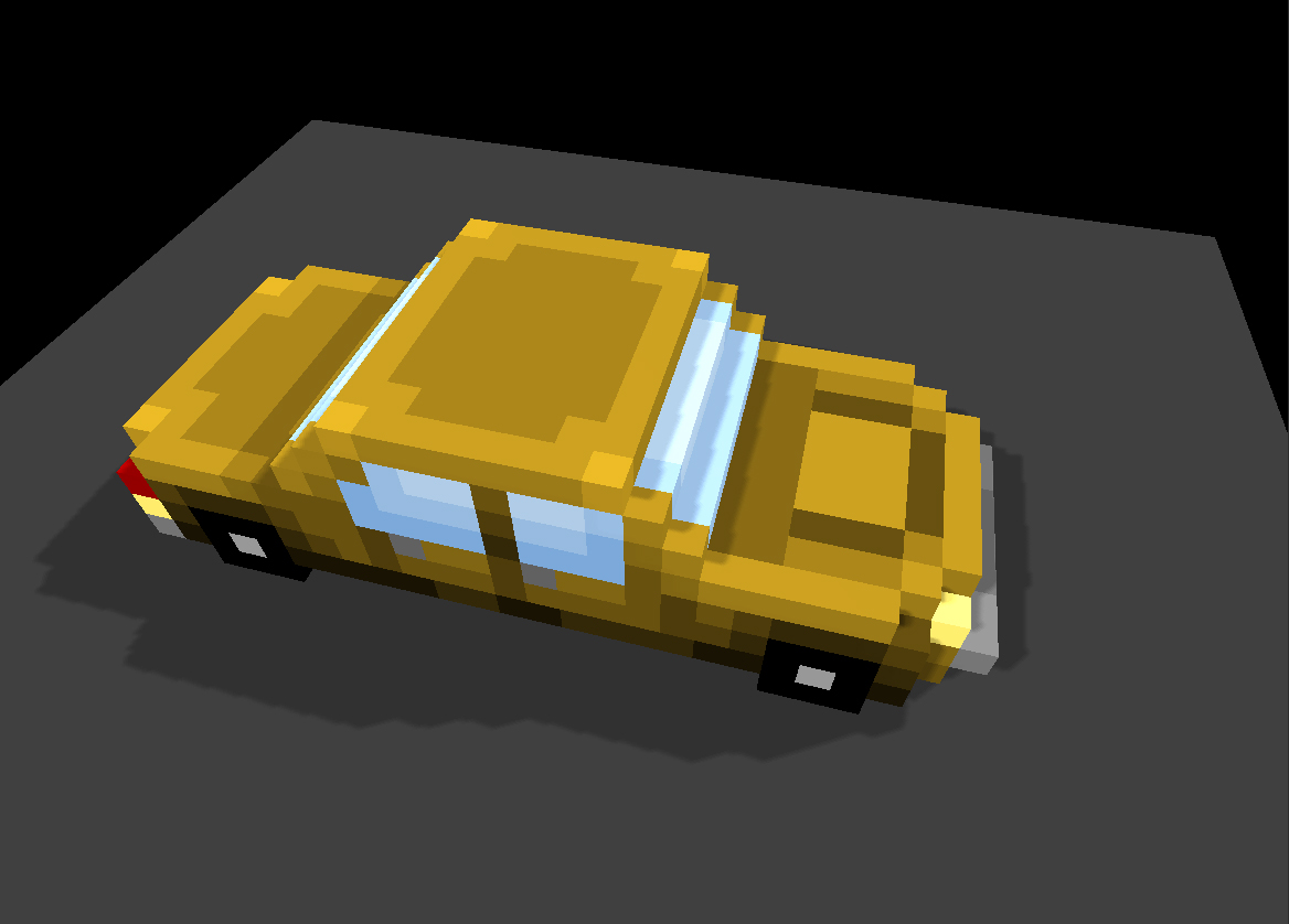 Voxel Traffic Car2