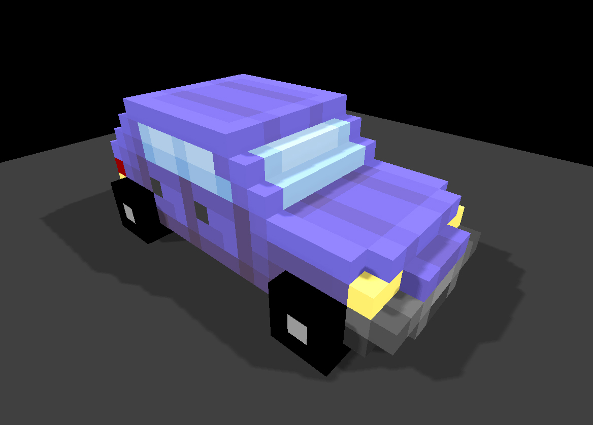Voxel Player Car2