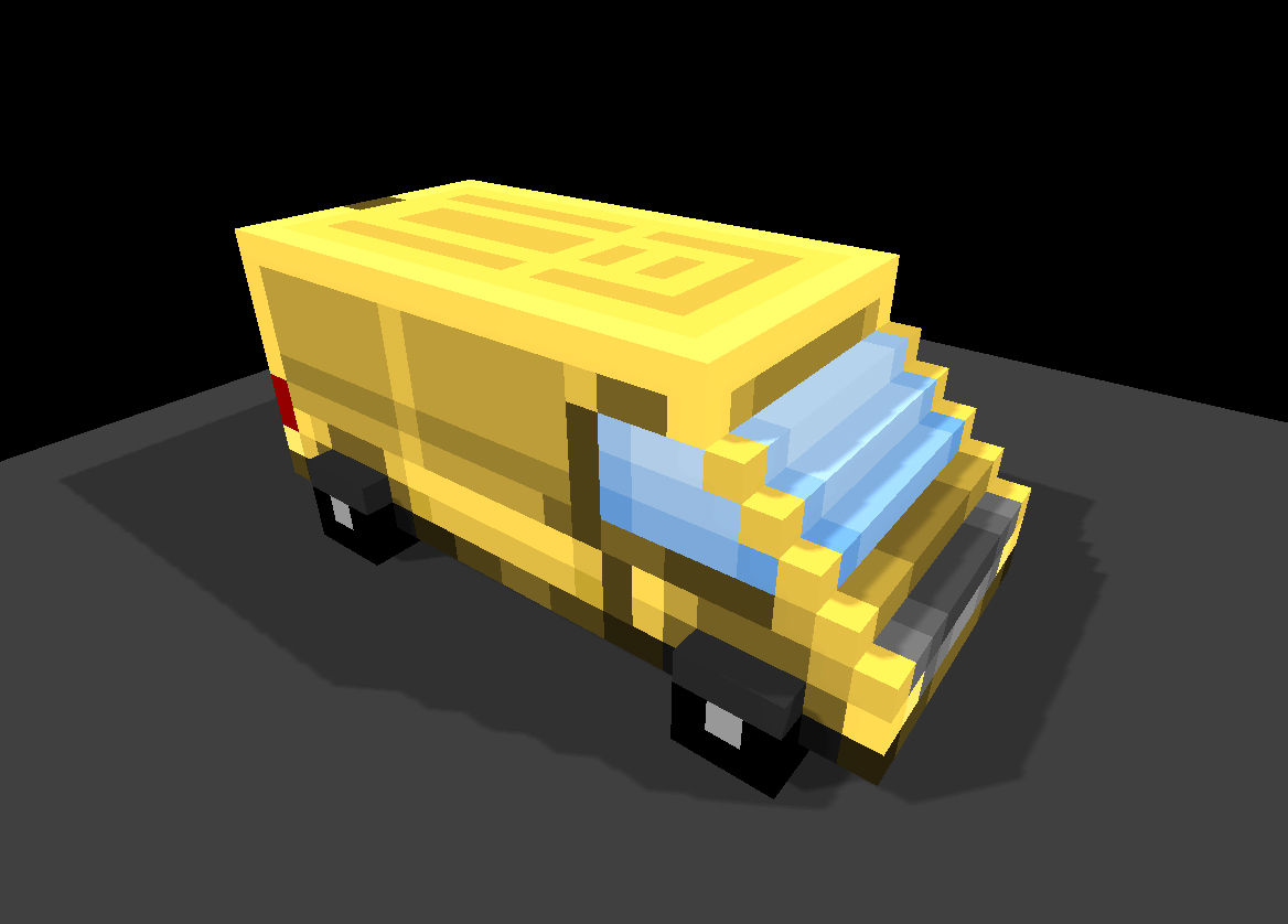 Voxel Traffic Car5