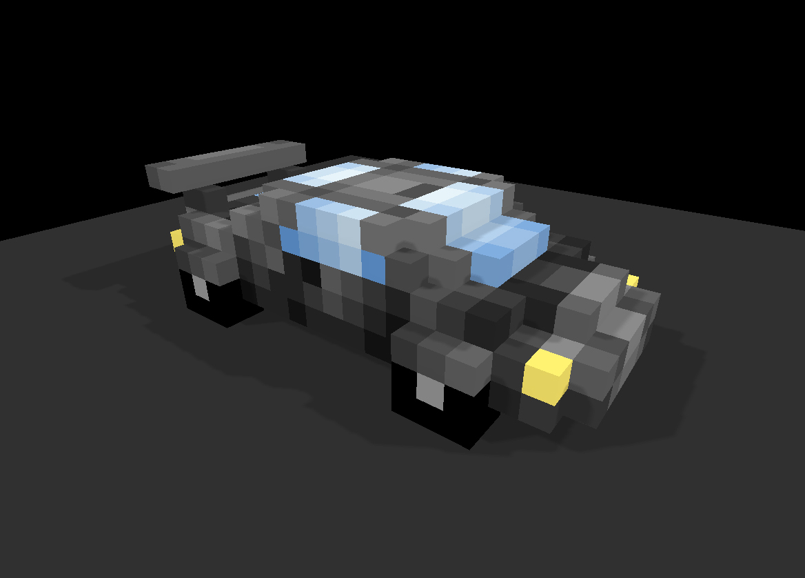 Voxel Player Car4