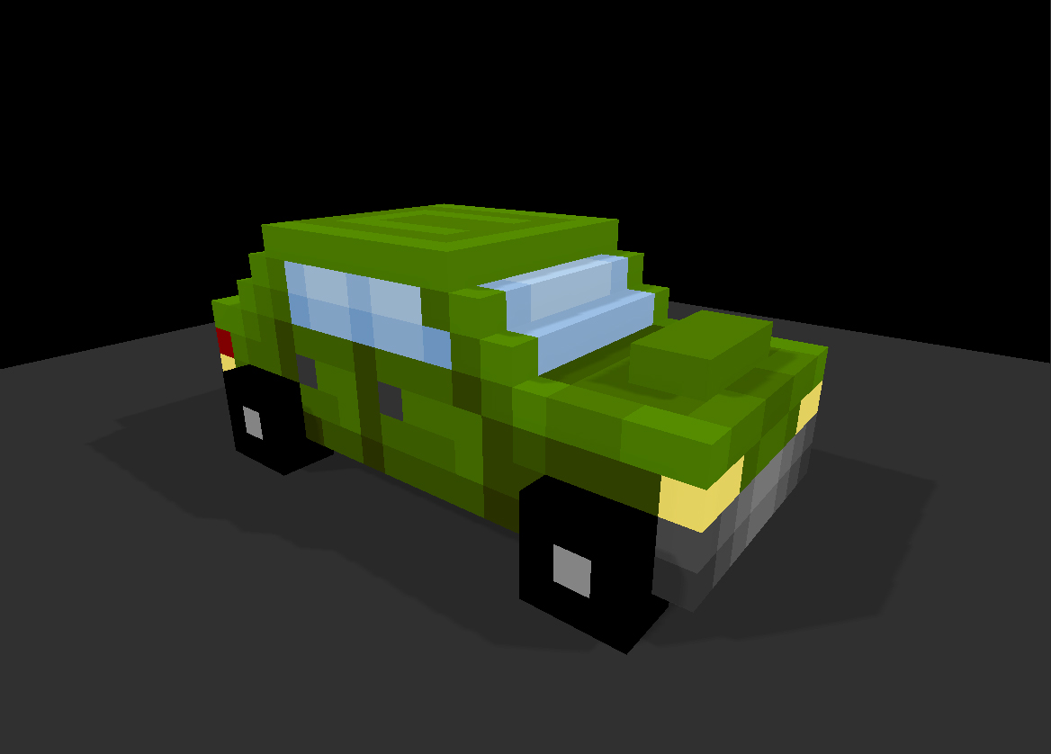 Voxel Traffic Car9