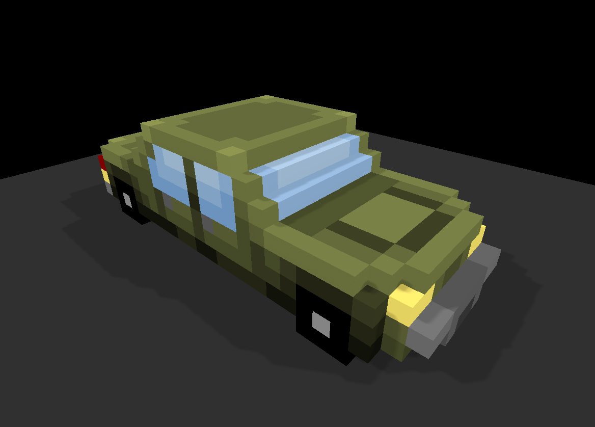 Voxel Traffic Car10