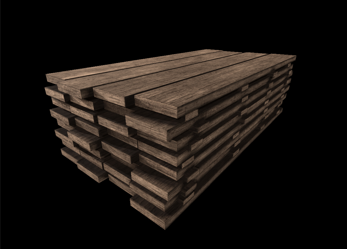 Stack of boards