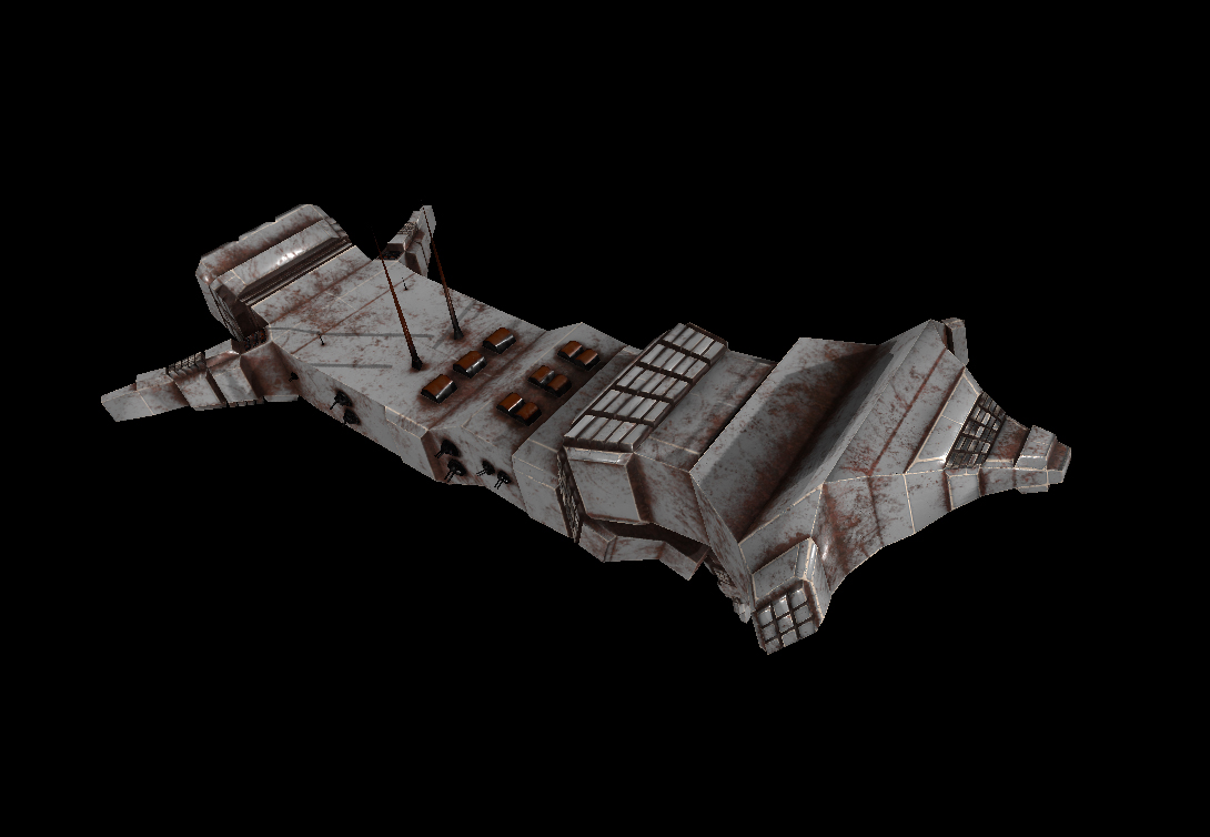 Deep Space Spaceship 23