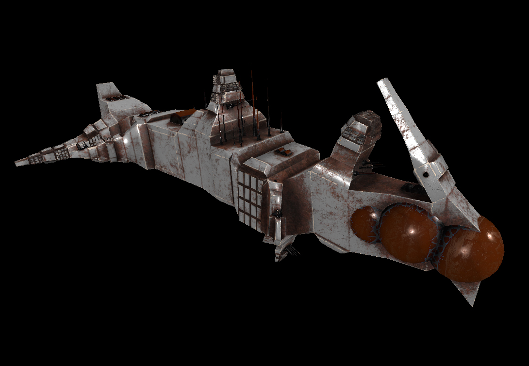 Deep Space Spaceship 28