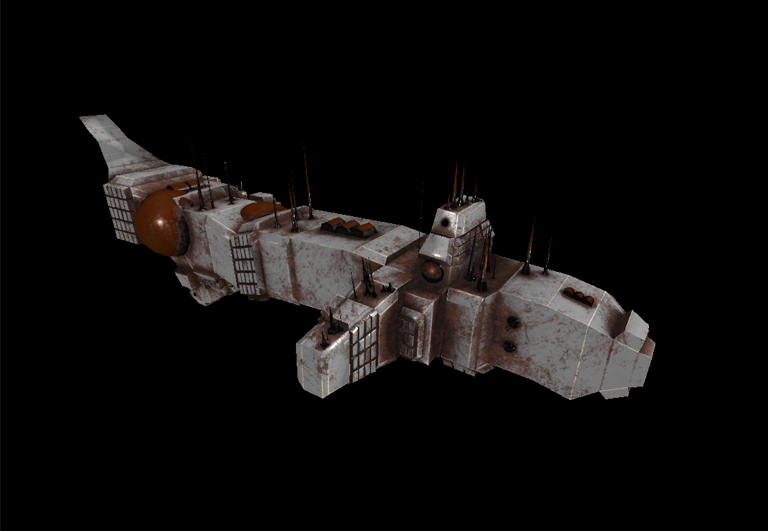 Deep Space Spaceship 30