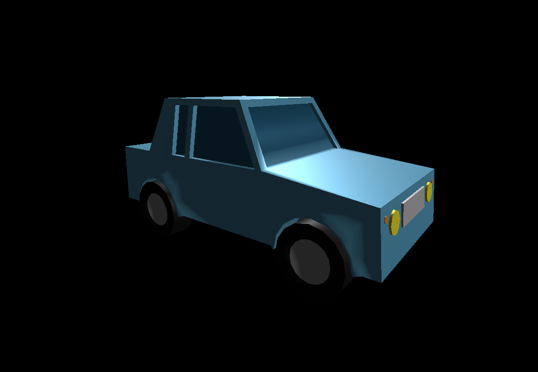 Low Poly Car 2