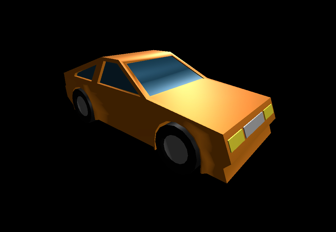 Low Poly Car 3