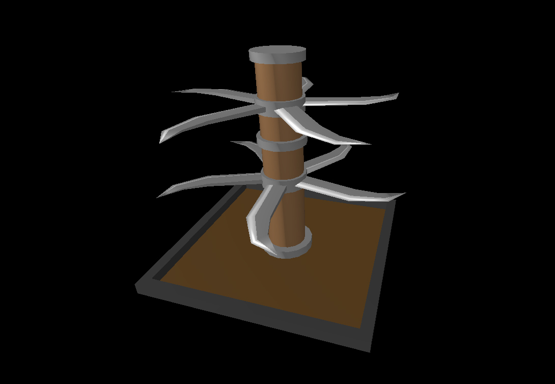 Low Poly Dungeon Trap 10