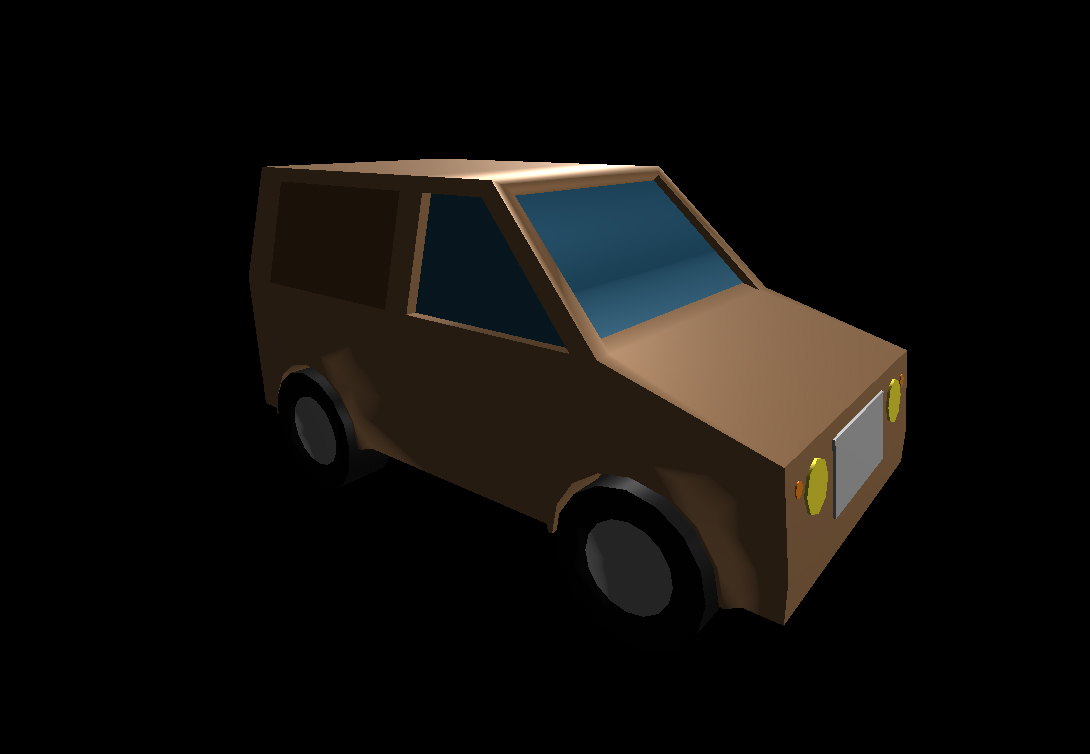 Low Poly Car 5