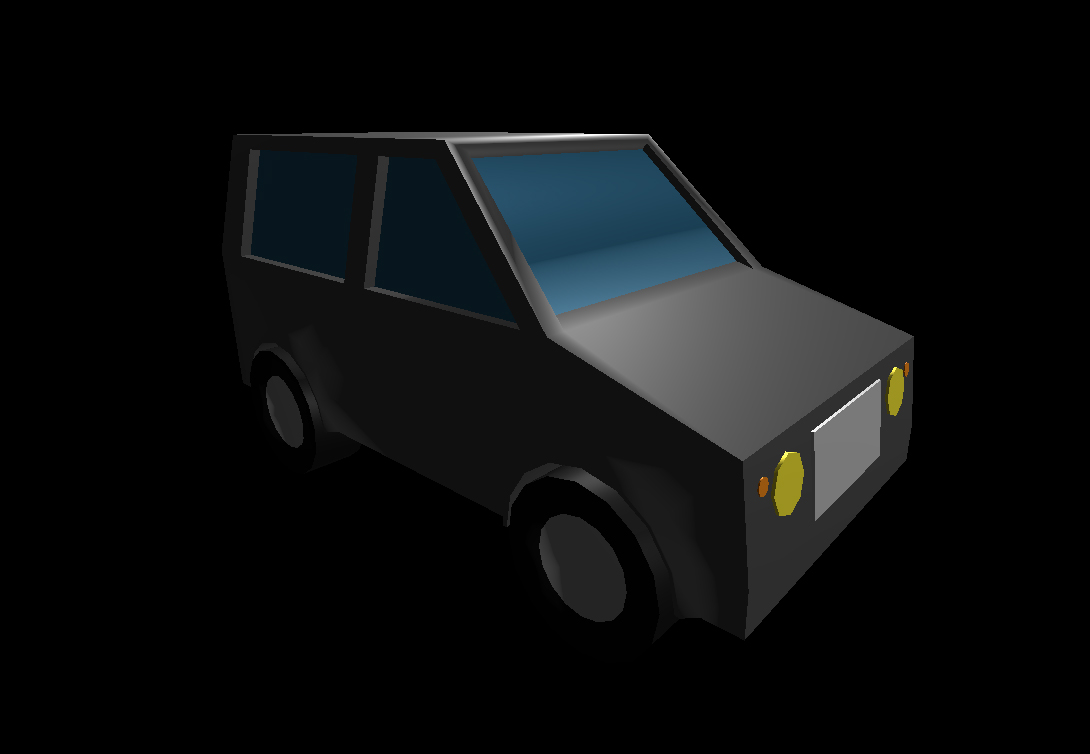 Low Poly Car 6