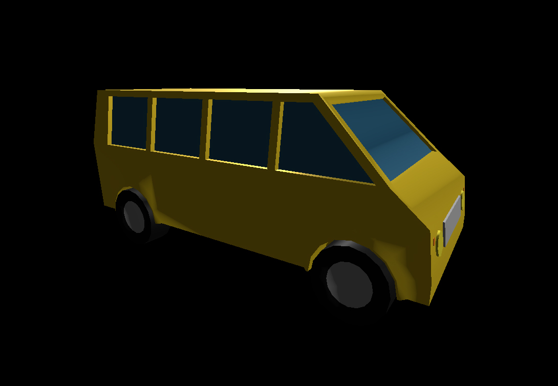 Low Poly Car 9