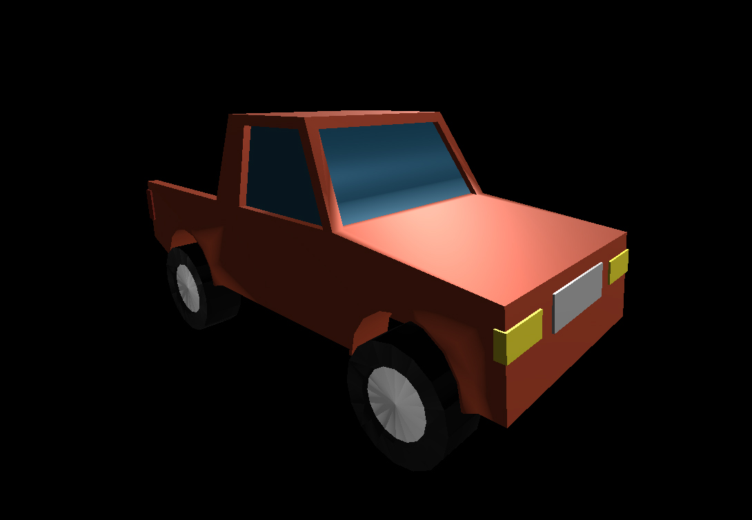 Low Poly Car 11
