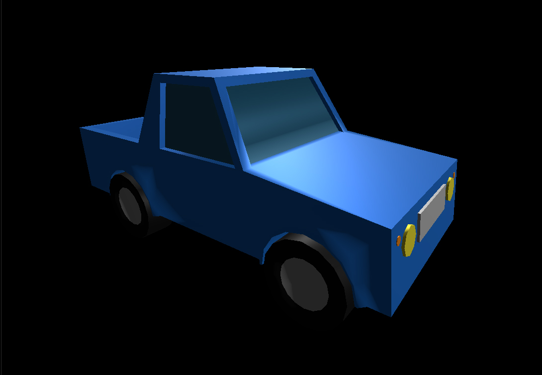 Low Poly Car 12