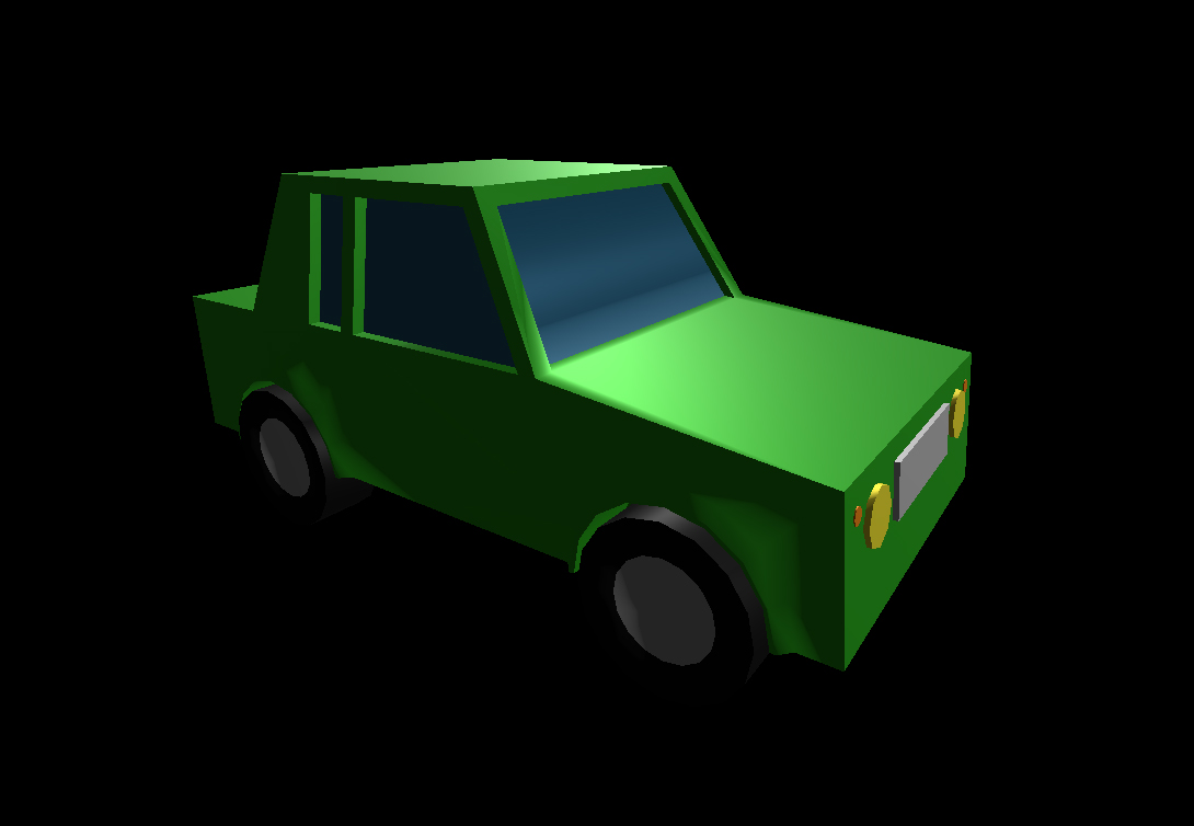 Low Poly Car 14