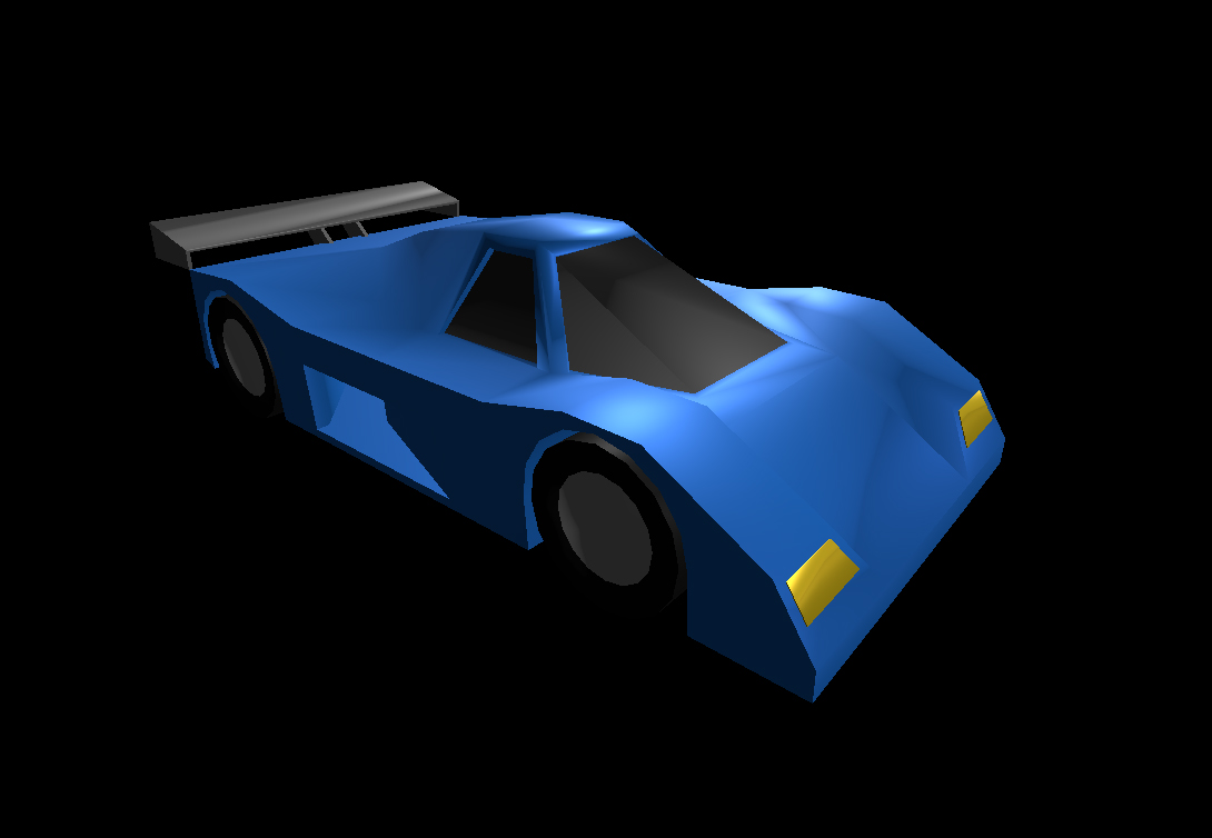 Low Poly Car 16