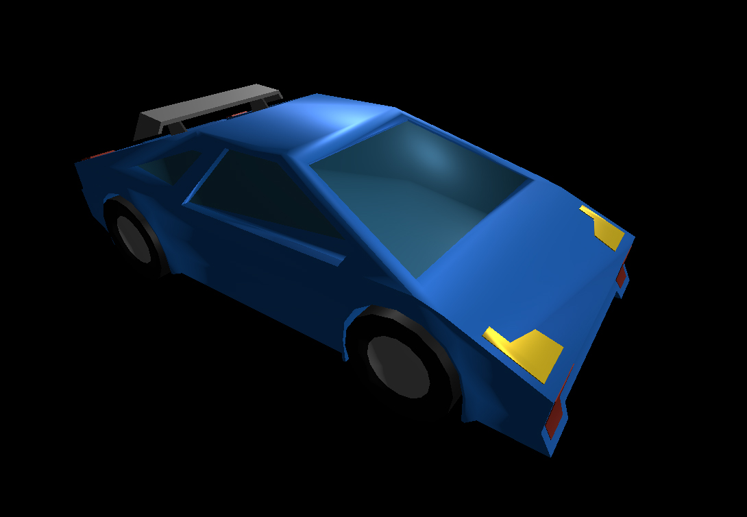 Low Poly Car 18