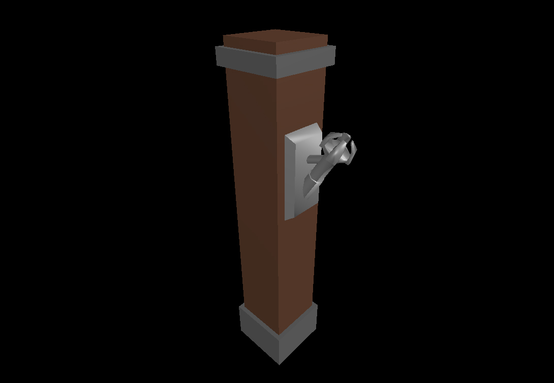 Low Poly Dungeon Object 2