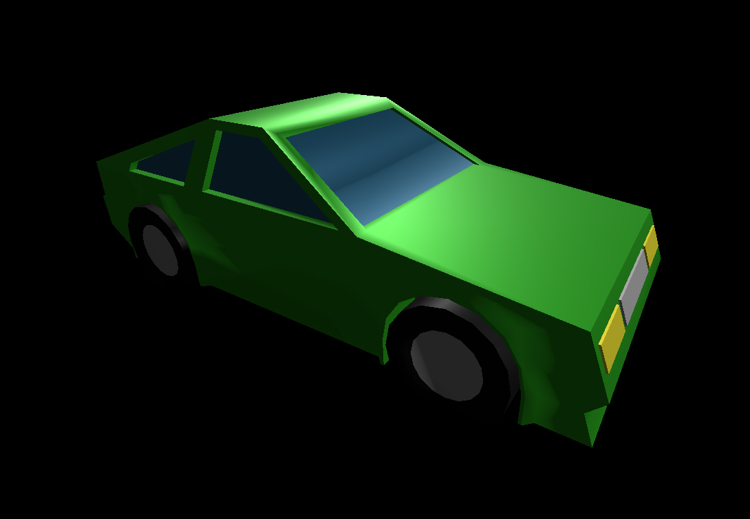 Low Poly Car 23