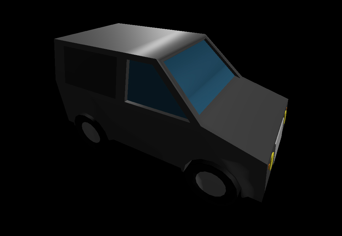Low Poly Car 25
