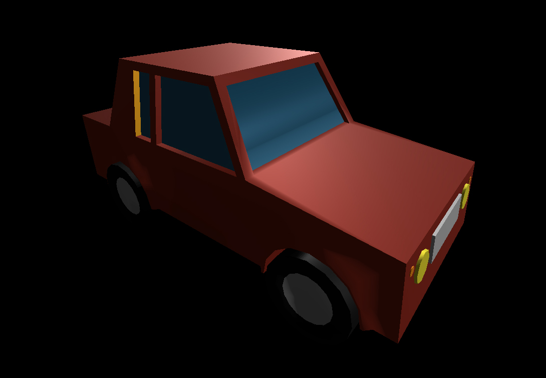 Low Poly Car 42
