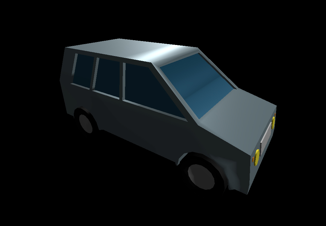 Low Poly Car 48