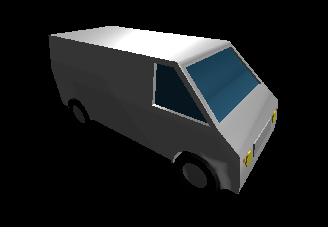 Low Poly Car 50